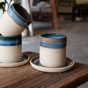 Summer Blue Cup + Plate